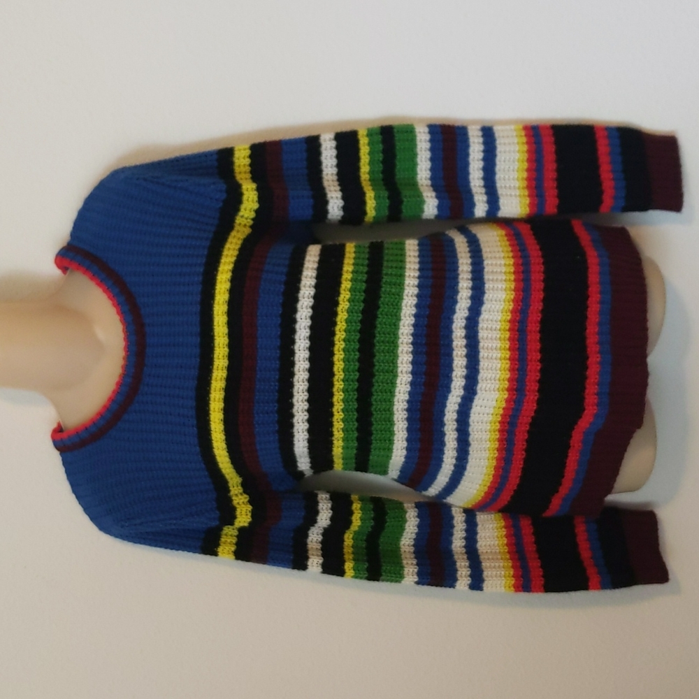 Pink Rose Multi Colored Size Medium Sweater. Vintage style